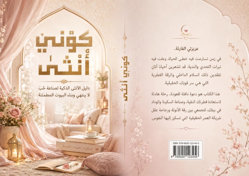 <p style="text-align: center;">كتاب كوني أنثى (دليل الكاريزما والثقة)</p>